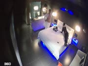 酒店水滴摄像头TP胖眼镜和貌似学院派的御姐开房啪啪