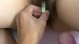 汕头离异，大奶少妇，到她家吃了饭搞事情，原来骚货还私藏了不少好货