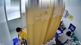 2023-11新流出黑客破解正规医院妇科监控摄像头 偷拍 B超阴道检查