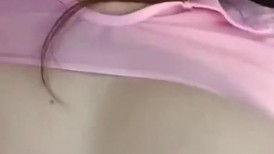 嫩逼小护士揉奶玩逼口交无套爆草，极品D奶粉嫩一线天穴全是淫水
