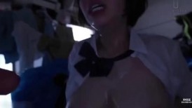 [无码破解]CAWD-909 一个戴着眼镜、身穿制服、冷酷无情的女孩，被邻居家一个浑身臭味的中年男人囚在垃圾房里进行调教，连续49次被他灌精，而且全程没有拔出……宍户理穗