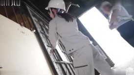 [无码破解]SGKI-075 活塞振动器拆迁少女：近距离观察一位天真无邪的实习生，在男性主导的世界中，面对严苛的训练，立志成为拆迁工人