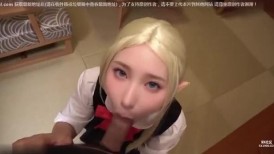 [无码破解]AIAV-043 [艾娜琳的回归] 与平胸精灵艾娜琳的禁忌温泉之旅