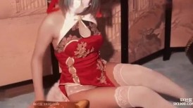 新年特辑-柴郡COS-淘气柴郡被哥哥内射中出