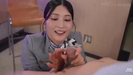 [无码破解]START-521 <你更喜欢我还是那个化着完美妆容的女孩？> 美容院员工本庄铃在男友女友为他化妆的20分钟里，为他口交并进行性爱颜射。