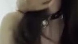小情侣周末开房玩的真开心，捆绑后入口交，各种情趣内衣5