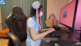 【中华娘cosplay】游戏女陪玩上门的隐藏式服务谁懂？两个小时女友体验还真是可以做爱啊，精液灌满骚穴流出！
