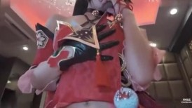 FC2 4883860 [限量无码] 真正的官方烟花coser。在避孕套上戳个洞，邀请女孩在排卵期怀孕……♡ [烟花/崩塌星轨]