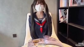 双马尾黑丝淫荡学妹嫩穴色诱老师