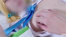COS蔚蓝档案王小绿中出内射