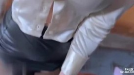 9 订阅视频 渴望升职的女下属 黑丝骑乘性爱内射 口交_